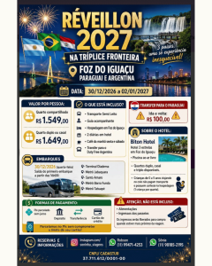 Réveillon 3 fronteiras 2027